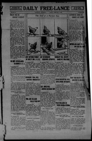 Daily Free-Lance (Henryetta, Okla.), Vol. 4, No. 306, Ed. 1 Monday, February 2, 1920
