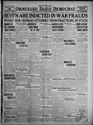 Okmulgee Daily Democrat (Okmulgee, Okla.), Vol. 11, No. 312, Ed. 1 Sunday, December 31, 1922