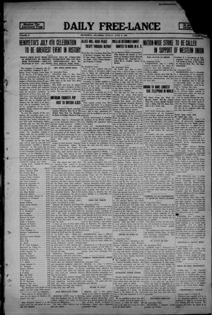Daily Free-Lance (Henryetta, Okla.), Vol. 4, No. [104], Ed. 1 Sunday, June 8, 1919