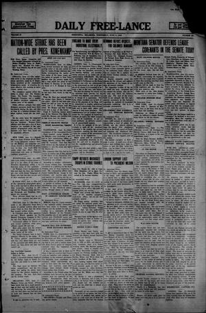 Daily Free-Lance (Henryetta, Okla.), Vol. 4, No. 107, Ed. 1 Wednesday, June 11, 1919