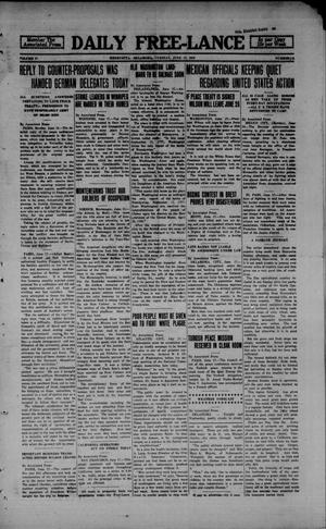 Daily Free-Lance (Henryetta, Okla.), Vol. 4, No. 112, Ed. 1 Tuesday, June 17, 1919