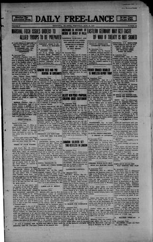 Daily Free-Lance (Henryetta, Okla.), Vol. 4, No. 113, Ed. 1 Wednesday, June 18, 1919