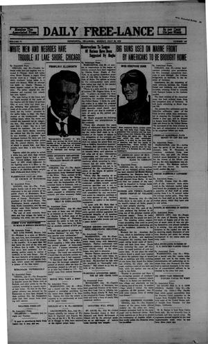 Daily Free-Lance (Henryetta, Okla.), Vol. 4, No. 146, Ed. 1 Monday, July 28, 1919