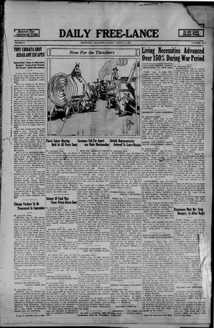 Daily Free-Lance (Henryetta, Okla.), Vol. 4, No. 164, Ed. 1 Sunday, August 17, 1919
