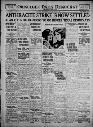 Okmulgee Daily Democrat (Okmulgee, Okla.), Vol. 11, No. 211, Ed. 1 Sunday, September 3, 1922