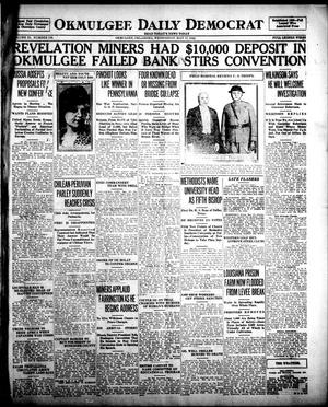 Okmulgee Daily Democrat (Okmulgee, Okla.), Vol. 11, No. 118, Ed. 1 Wednesday, May 17, 1922