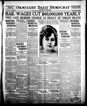 Okmulgee Daily Democrat (Okmulgee, Okla.), Vol. 11, No. 135, Ed. 1 Tuesday, June 6, 1922