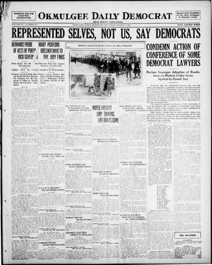 Okmulgee Daily Democrat (Okmulgee, Okla.), Vol. 11, No. 53, Ed. 1 Thursday, March 2, 1922