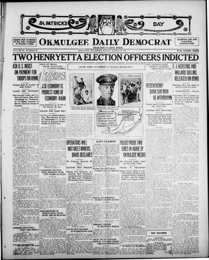 Okmulgee Daily Democrat (Okmulgee, Okla.), Vol. 11, No. 66, Ed. 1 Friday, March 17, 1922