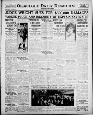 Okmulgee Daily Democrat (Okmulgee, Okla.), Vol. 11, No. 67, Ed. 1 Sunday, March 19, 1922
