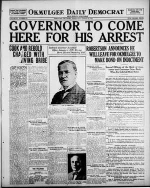 Okmulgee Daily Democrat (Okmulgee, Okla.), Vol. 11, No. 70, Ed. 1 Wednesday, March 22, 1922
