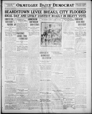 Okmulgee Daily Democrat (Okmulgee, Okla.), Vol. 11, No. 87, Ed. 1 Tuesday, April 11, 1922