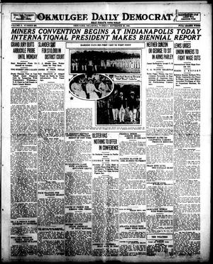 Okmulgee Daily Democrat (Okmulgee, Okla.), Vol. 10, No. 225, Ed. 1 Tuesday, September 20, 1921