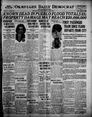 Okmulgee Daily Democrat (Okmulgee, Okla.), Vol. 10, No. 135, Ed. 1 Tuesday, June 7, 1921
