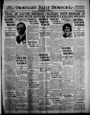 Okmulgee Daily Democrat (Okmulgee, Okla.), Vol. 10, No. 146, Ed. 1 Monday, June 20, 1921