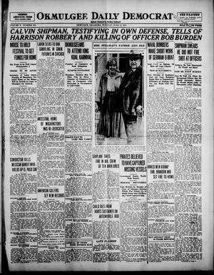 Okmulgee Daily Democrat (Okmulgee, Okla.), Vol. 10, No. 147, Ed. 1 Tuesday, June 21, 1921