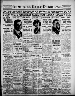 Okmulgee Daily Democrat (Okmulgee, Okla.), Vol. 10, No. 162, Ed. 1 Friday, July 8, 1921