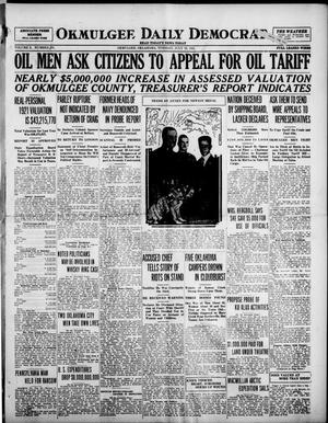 Okmulgee Daily Democrat (Okmulgee, Okla.), Vol. 10, No. 171, Ed. 1 Tuesday, July 19, 1921