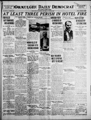 Okmulgee Daily Democrat (Okmulgee, Okla.), Vol. 10, No. 200, Ed. 1 Monday, August 22, 1921