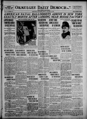 Okmulgee Daily Democrat (Okmulgee, Okla.), Vol. 10, No. 12, Ed. 1 Friday, January 14, 1921