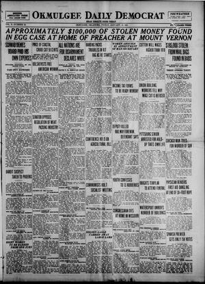 Okmulgee Daily Democrat (Okmulgee, Okla.), Vol. 10, No. 18, Ed. 1 Friday, January 21, 1921