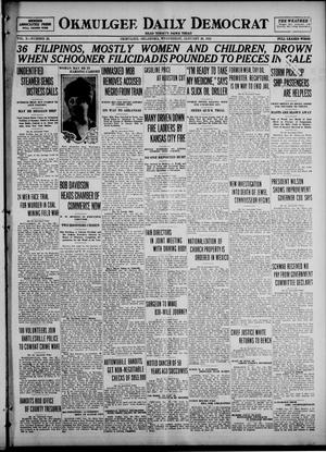 Okmulgee Daily Democrat (Okmulgee, Okla.), Vol. 10, No. 22, Ed. 1 Wednesday, January 26, 1921