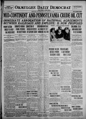 Okmulgee Daily Democrat (Okmulgee, Okla.), Vol. 10, No. 26, Ed. 1 Monday, January 31, 1921