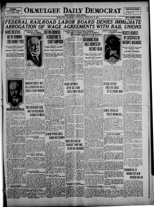 Okmulgee Daily Democrat (Okmulgee, Okla.), Vol. 10, No. 35, Ed. 1 Thursday, February 10, 1921