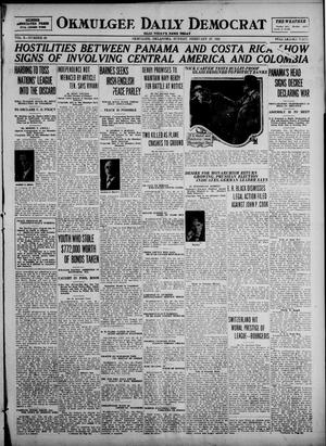 Okmulgee Daily Democrat (Okmulgee, Okla.), Vol. 10, No. 49, Ed. 1 Sunday, February 27, 1921