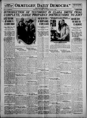 Okmulgee Daily Democrat (Okmulgee, Okla.), Vol. 10, No. 64, Ed. 1 Wednesday, March 16, 1921