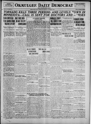 Okmulgee Daily Democrat (Okmulgee, Okla.), Vol. 10, No. 73, Ed. 1 Sunday, March 27, 1921