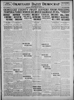 Okmulgee Daily Democrat (Okmulgee, Okla.), Vol. 10, No. 74, Ed. 1 Monday, March 28, 1921