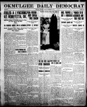 Okmulgee Daily Democrat (Okmulgee, Okla.), Vol. 6, No. 131, Ed. 1 Monday, September 20, 1915