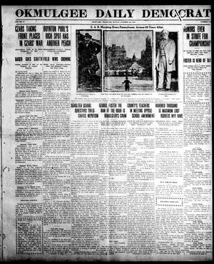 Okmulgee Daily Democrat (Okmulgee, Okla.), Vol. 6, No. 148, Ed. 1 Sunday, October 10, 1915