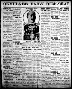 Okmulgee Daily Democrat (Okmulgee, Okla.), Vol. 6, No. 155, Ed. 1 Monday, October 18, 1915