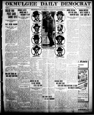 Okmulgee Daily Democrat (Okmulgee, Okla.), Vol. 6, No. 157, Ed. 1 Wednesday, October 20, 1915