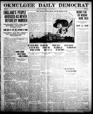 Okmulgee Daily Democrat (Okmulgee, Okla.), Vol. 6, No. 159, Ed. 1 Friday, October 22, 1915