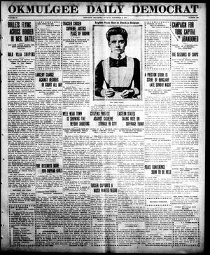 Okmulgee Daily Democrat (Okmulgee, Okla.), Vol. 6, No. 168, Ed. 1 Tuesday, November 2, 1915