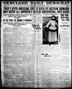 Okmulgee Daily Democrat (Okmulgee, Okla.), Vol. 6, No. 176, Ed. 1 Thursday, November 11, 1915