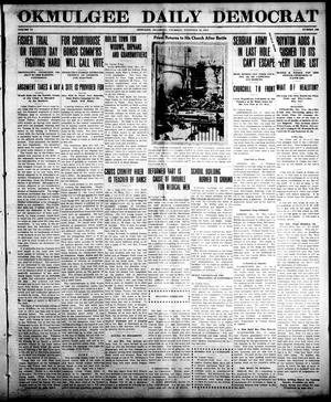 Okmulgee Daily Democrat (Okmulgee, Okla.), Vol. 6, No. 182, Ed. 1 Thursday, November 18, 1915