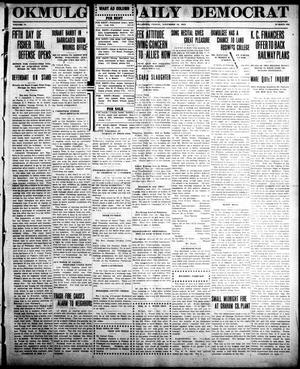 Okmulgee Daily Democrat (Okmulgee, Okla.), Vol. 6, No. 183, Ed. 1 Friday, November 19, 1915
