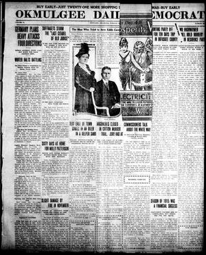 Okmulgee Daily Democrat (Okmulgee, Okla.), Vol. 6, No. 191, Ed. 1 Tuesday, November 30, 1915