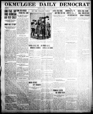 Okmulgee Daily Democrat (Okmulgee, Okla.), Vol. 6, No. 208, Ed. 1 Monday, December 20, 1915