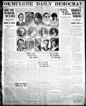 Okmulgee Daily Democrat (Okmulgee, Okla.), Vol. 6, No. 210, Ed. 1 Wednesday, December 22, 1915