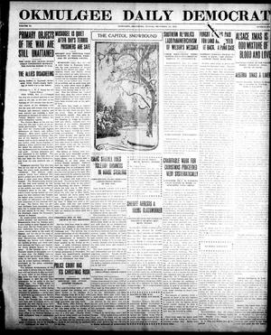 Okmulgee Daily Democrat (Okmulgee, Okla.), Vol. 6, No. 214, Ed. 1 Monday, December 27, 1915