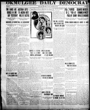 Okmulgee Daily Democrat (Okmulgee, Okla.), Vol. 6, No. 215, Ed. 1 Tuesday, December 28, 1915
