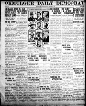 Okmulgee Daily Democrat (Okmulgee, Okla.), Vol. 6, No. 216, Ed. 1 Wednesday, December 29, 1915
