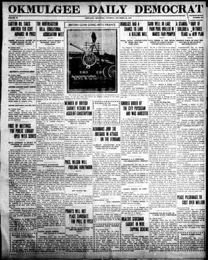 Okmulgee Daily Democrat (Okmulgee, Okla.), Vol. 6, No. 217, Ed. 1 Thursday, December 30, 1915