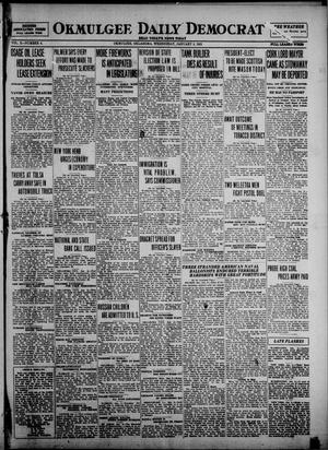 Okmulgee Daily Democrat (Okmulgee, Okla.), Vol. 10, No. 4, Ed. 1 Wednesday, January 5, 1921