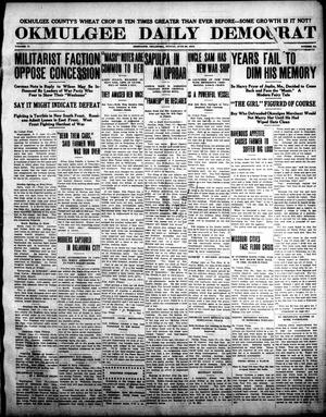 Okmulgee Daily Democrat (Okmulgee, Okla.), Vol. 6, No. 54, Ed. 1 Sunday, June 20, 1915